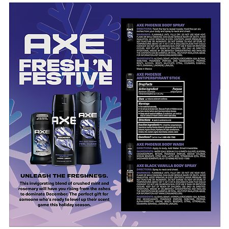 AXE Fresh `N Festive Holiday Gift Set Phoenix | Walgreens