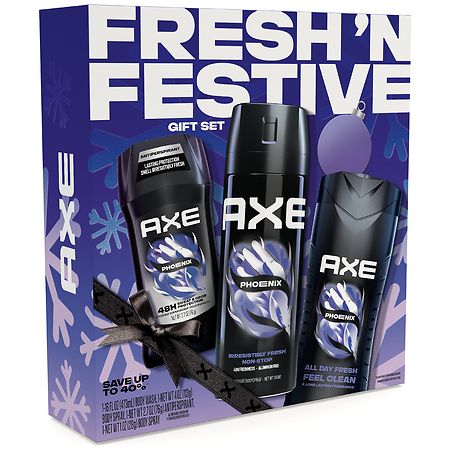 AXE Fresh `N Festive Holiday Gift Set Phoenix | Walgreens