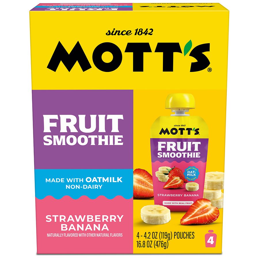 Mott's Smoothie Pouch Strawberry Banana