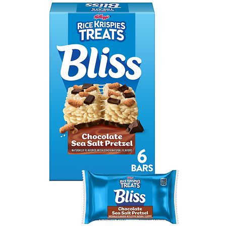 Rice Krispies Treats Crispy Marshmallow Squares Chocolate Sea Salt Pretzel