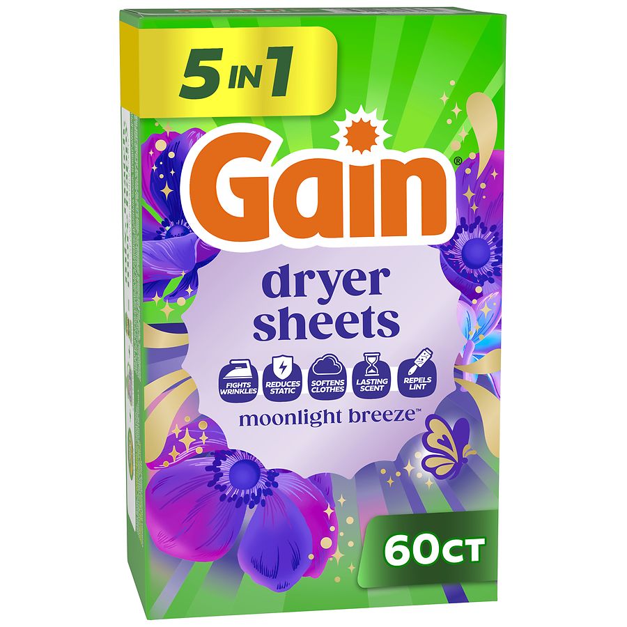 Gain Dryer sheets Moonlight Breeze