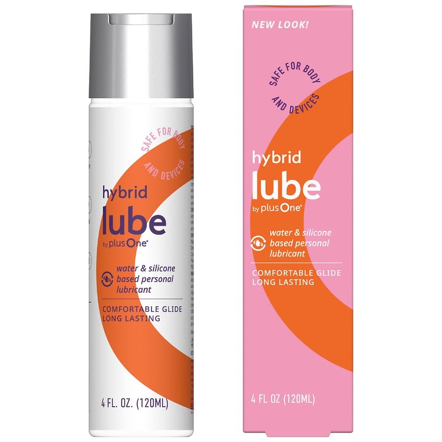 plusOne Hybrid Glide Water & Silicone Based Personal Lubricant | Walgreens plusOne Hybrid Glide Water & Silicone Based Personal Lubricant | Walgreens