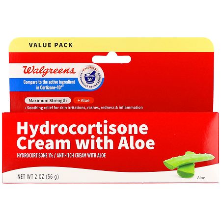 Walgreens Hydrocortisone Cream with Aloe Maximum Strength
