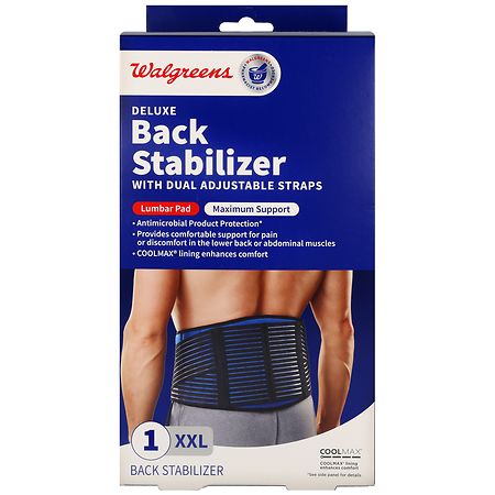 Walgreens Deluxe Stabilizer with Dual Adjustable Straps XXL - 1.0 ea