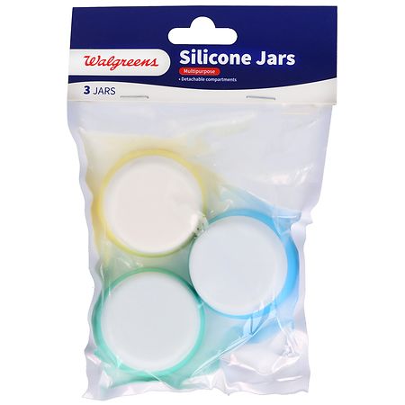 Walgreens Silicone Jars - 3.0 ea