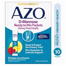 AZO Urinary Health D-Mannose Drink Mix Packets Raspberry Lemonade