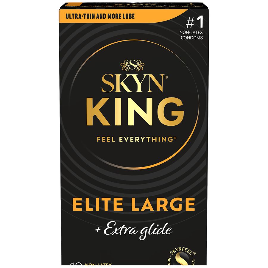 SKYN Extra Glide Condom King Elite