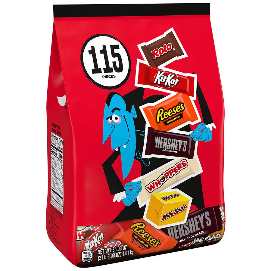 Hershey Assorted Halloween Candy Variety Bag