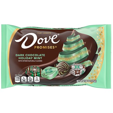 Dove Promises Dark Chocolate Holiday Mint Christmas Candy