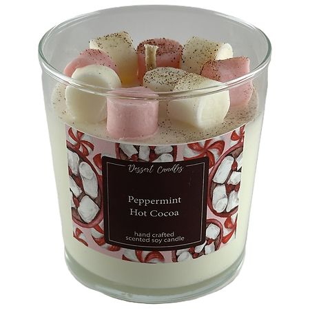 Dessert Candles Single Candle Peppermint Hot Cocoa