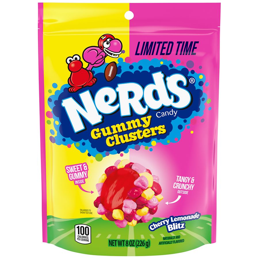 Nerds Gummy Clusters Candy Bag Cherry Lemonade Blitz
