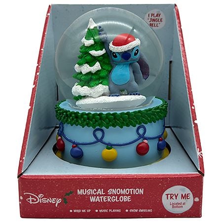 Disney Stitch Musical Water Globe