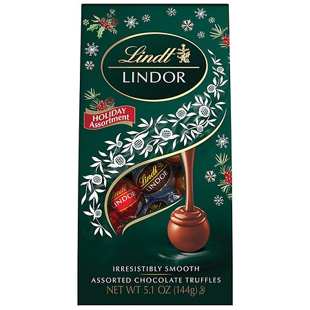 Lindt Holiday Assorted Truffles Bag
