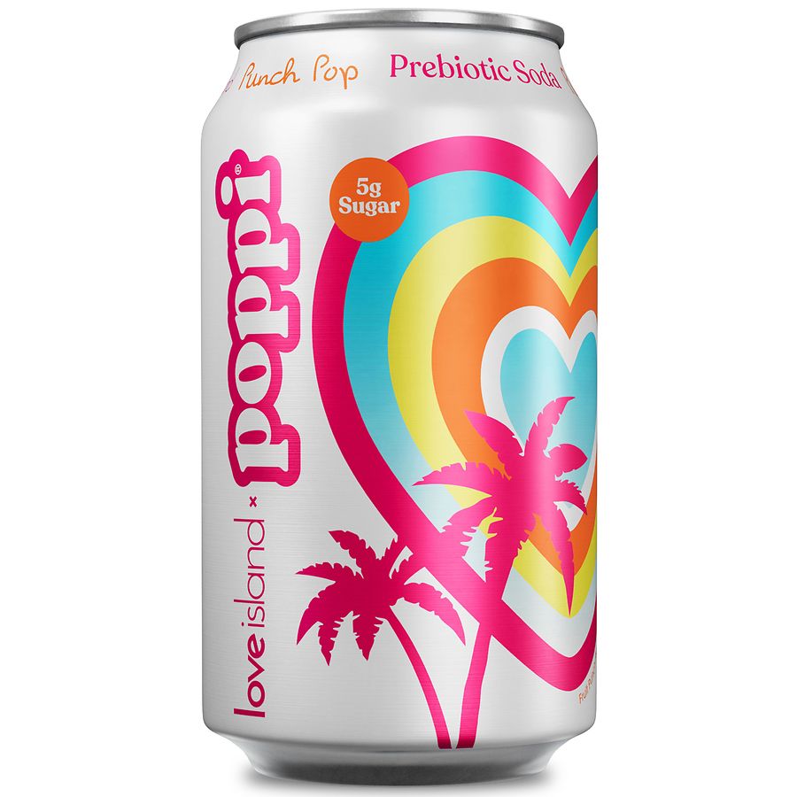 Poppi Prebiotic Soda Can Punch Pop | Walgreens