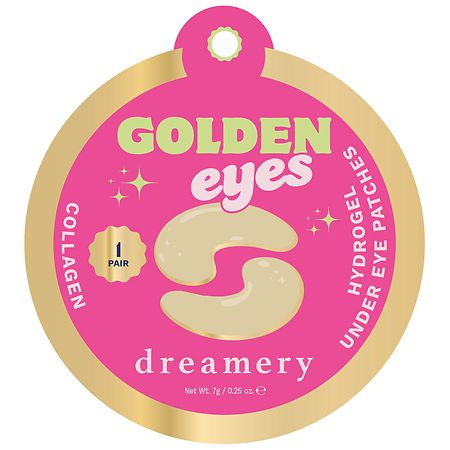Dreamery Golden Eyes Collagen Hydrogel Under Eye Patches