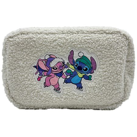 Disney Stitch Sherpa Travel Pouch