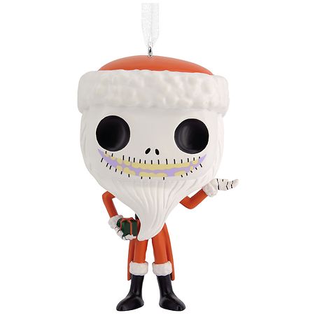 Hallmark Christmas Ornament-Disney Nightmare Before CMAS Santa Jack Funko POP!, H51