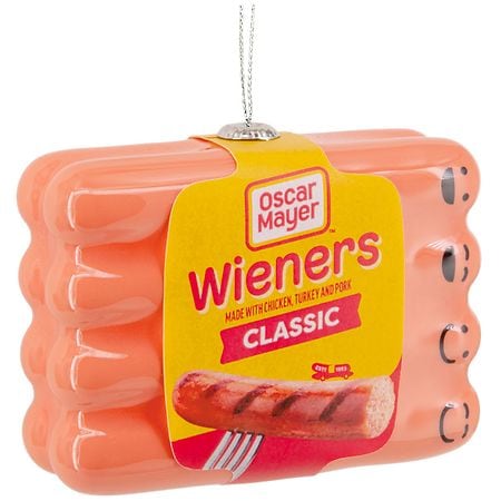 Hallmark Christmas Ornament-Oscar Mayer Classic Wieners, Shatterproof