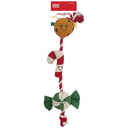 ZippyPaws Holiday Sweets RopeTugz Dog Toy
