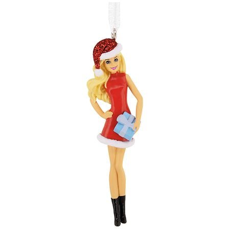 Hallmark Christmas Ornament-Barbie Santa, H30
