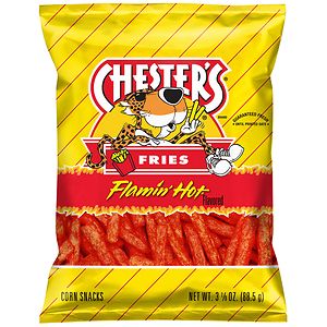 Image of Chester's Flamin' Hot Fries Corn & Potato Snacks - 3.125oz