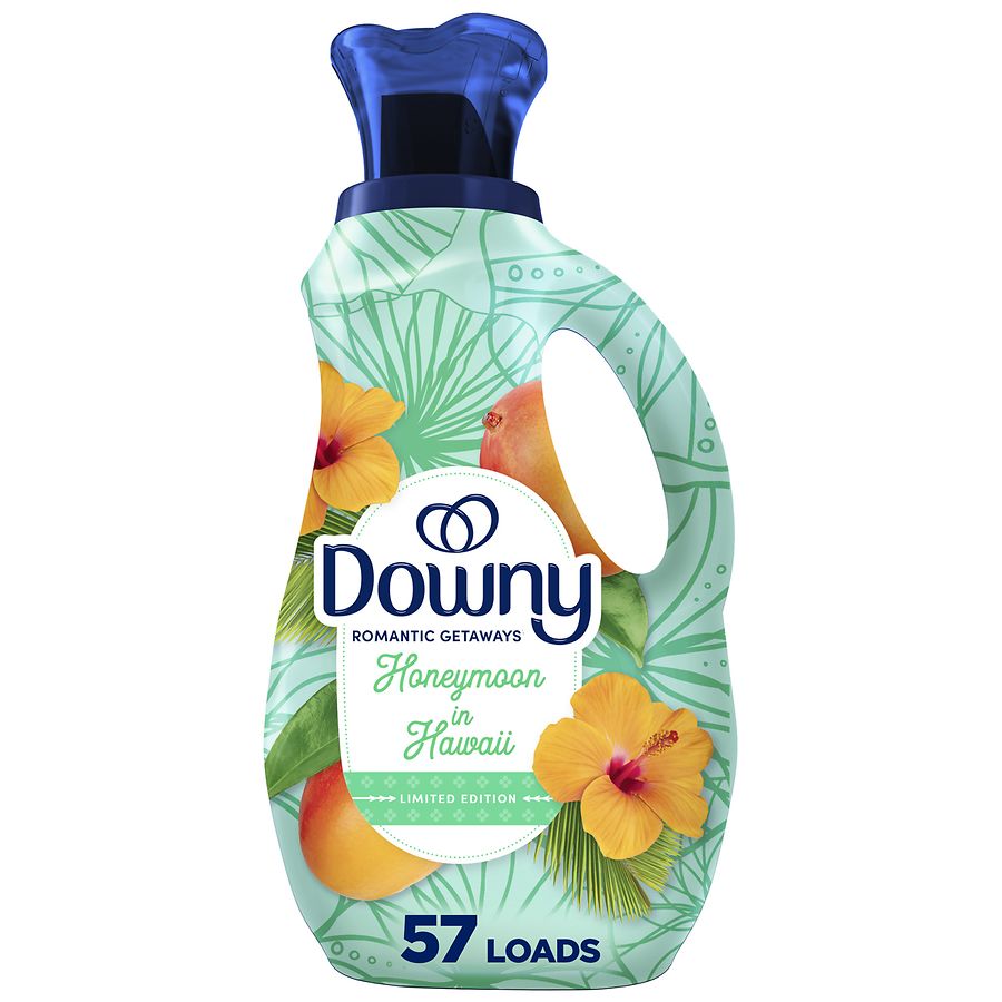Downy Romantic Getaways Fabric Softener Liquid, Limited Edition In