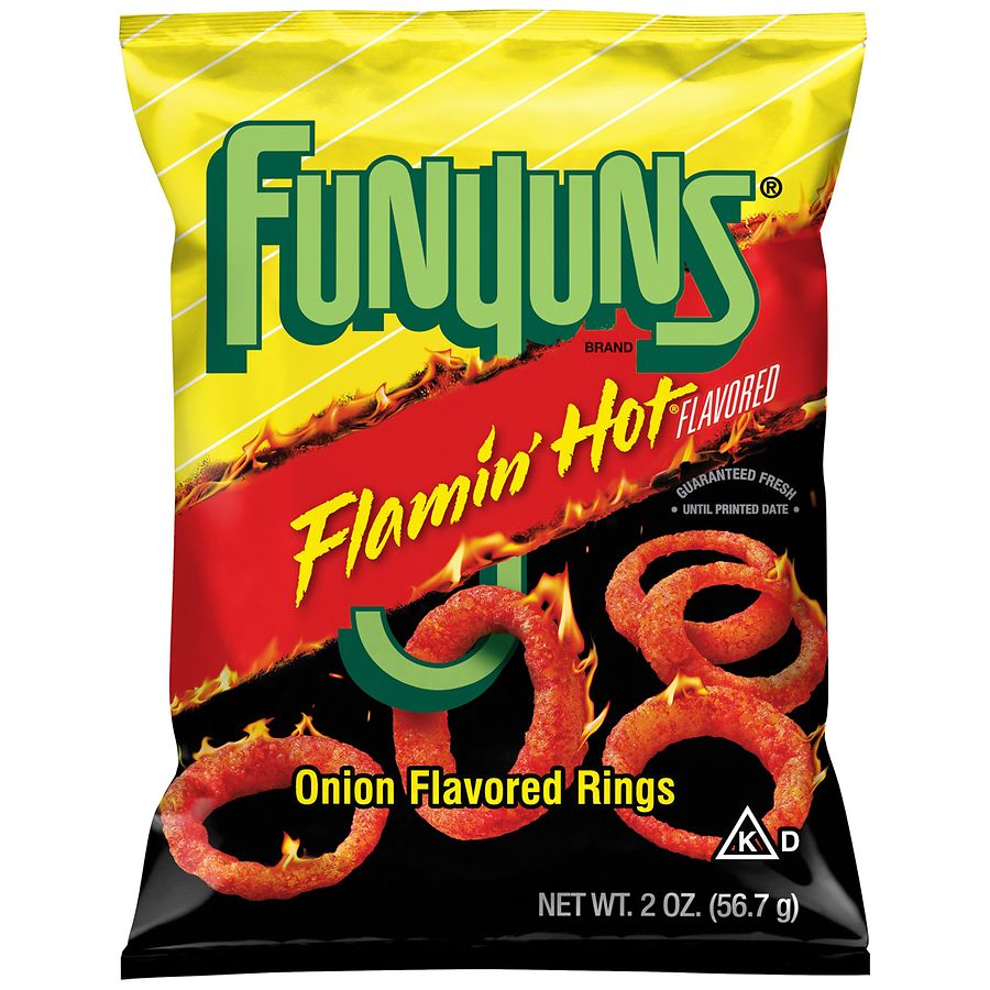 Funyuns Onion Rings Flamin' Hot
