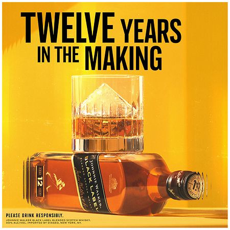 Johnnie Walker Black Label Blended Scotch Whisky | Walgreens