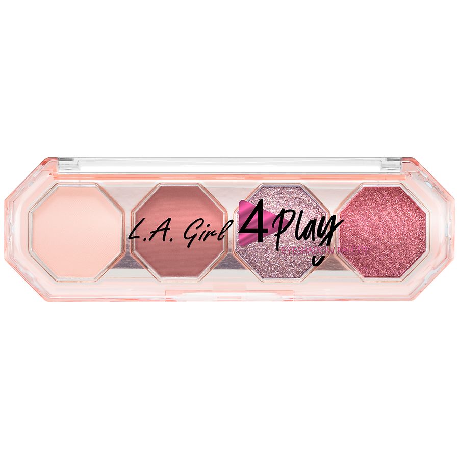 L.A. Girl 4 Play Eye Shadow Quad Palette, Feel Good