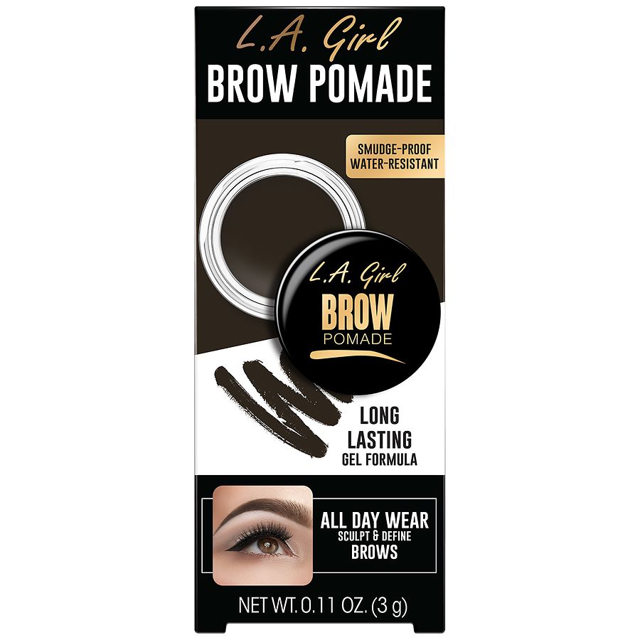 L.A. Girl Brow Gel Liner Set, Dark Brown