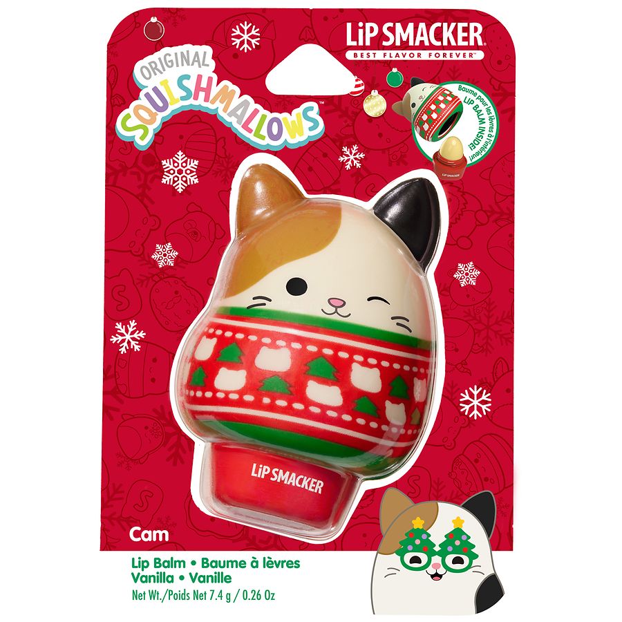 Lip Smacker Squishmallows Holiday Lip Balm Cam (Vanilla)