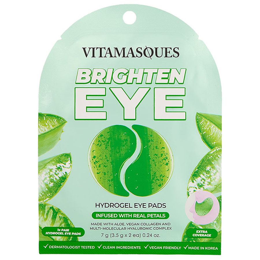 Vitamasques Brighten Eye Hydrogel Eye Pads | Walgreens