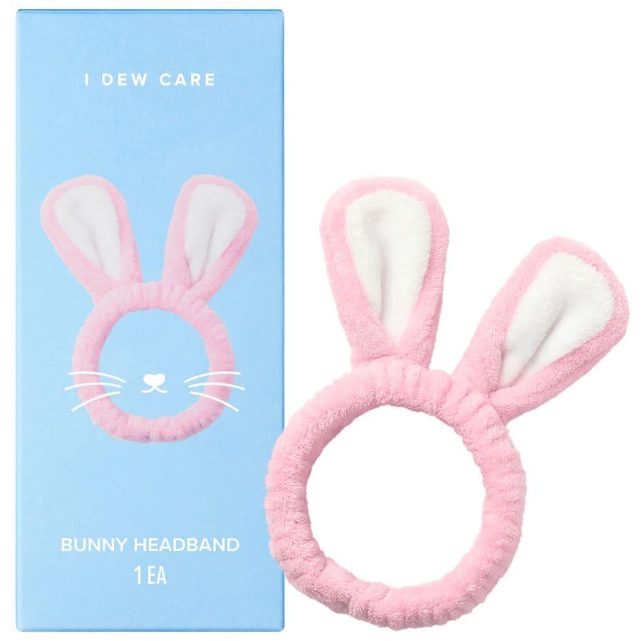 I Dew Care Bunny Headband One Size Fits All