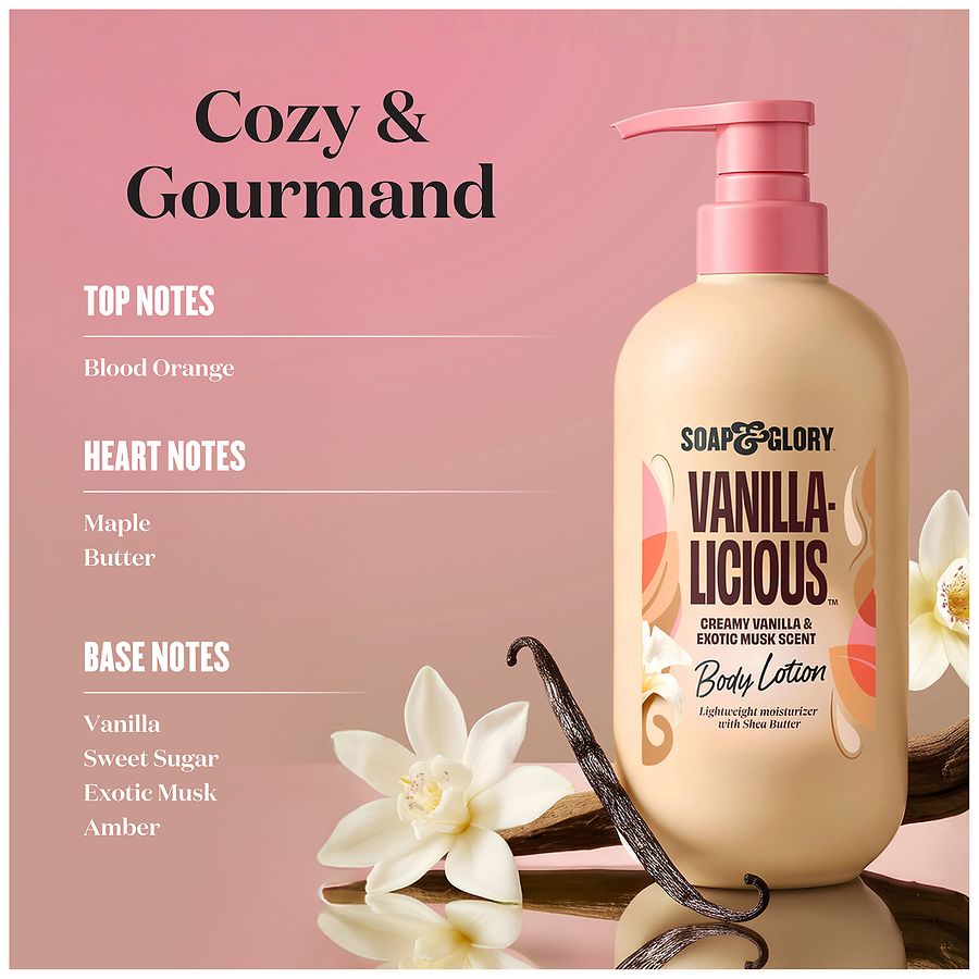 Soap & Glory Body Lotion Vanilla-licious | Walgreens