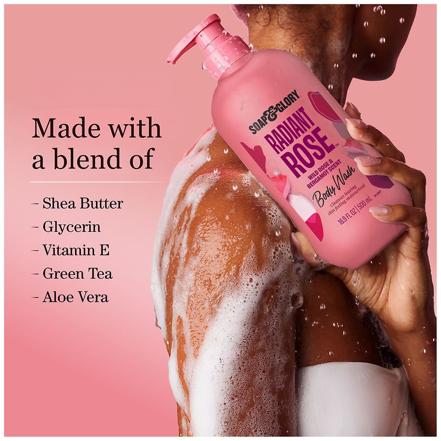 Soap & Glory Body Wash Radiant Rose | Walgreens