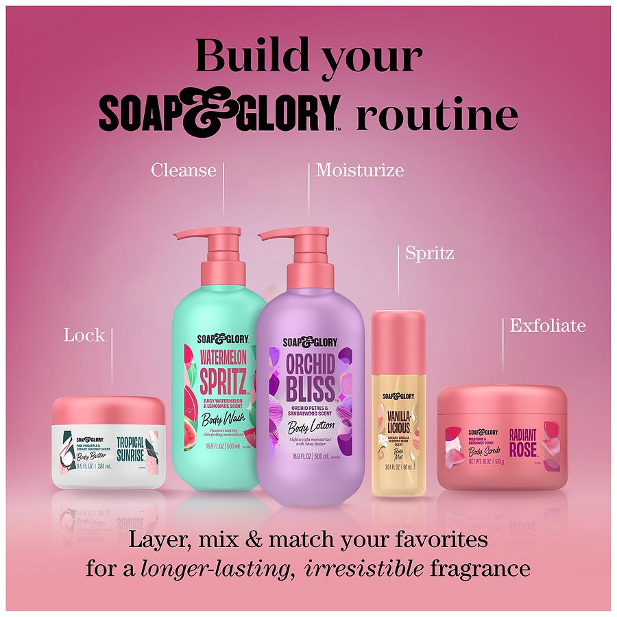 Soap & Glory Body Wash Radiant Rose | Walgreens