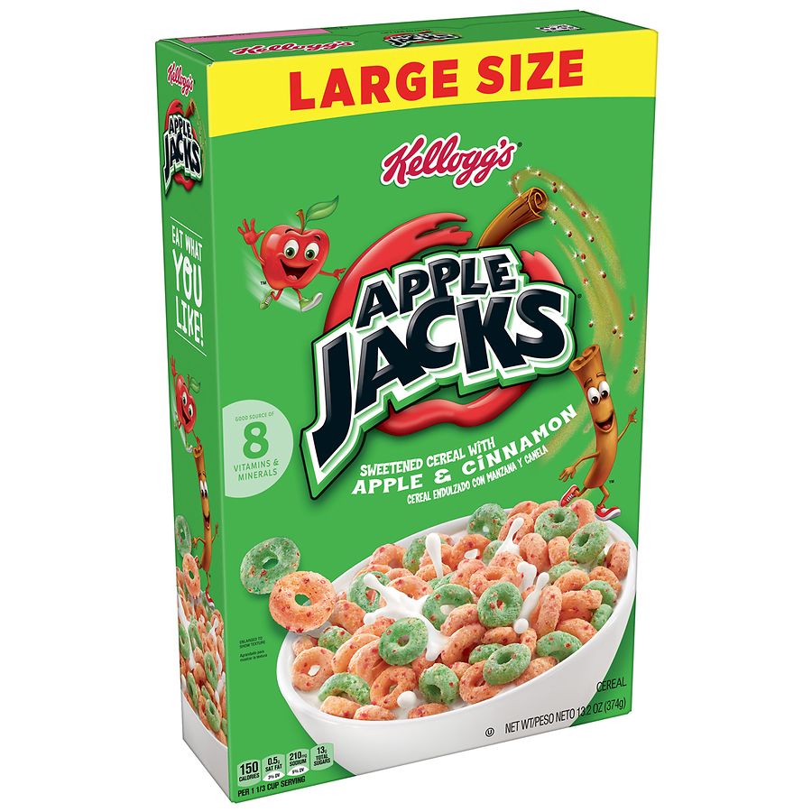 Apple Jacks Breakfast Cereal Original