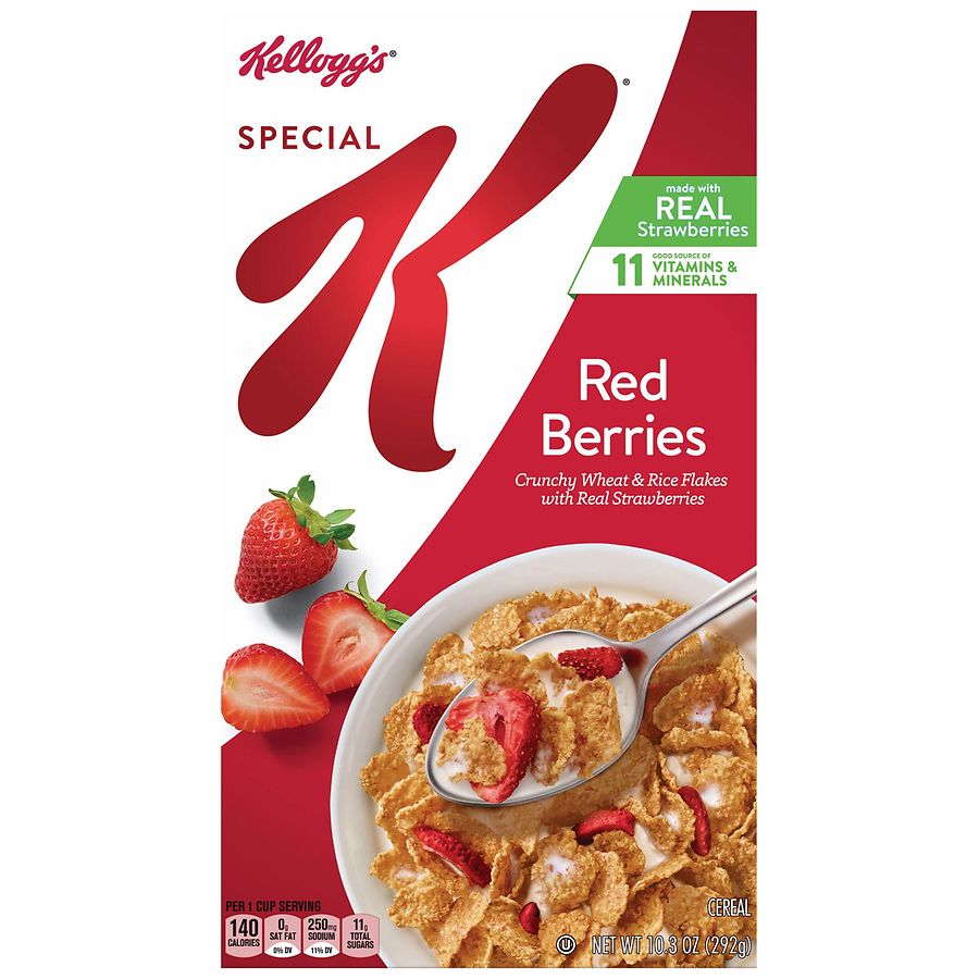 Special K Breakfast Cereal Red Berries