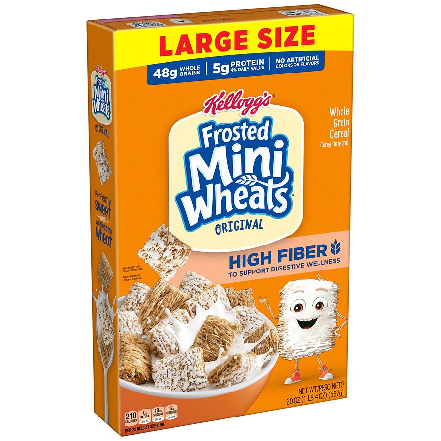 Frosted Mini Wheats Cereal Original, Large Size