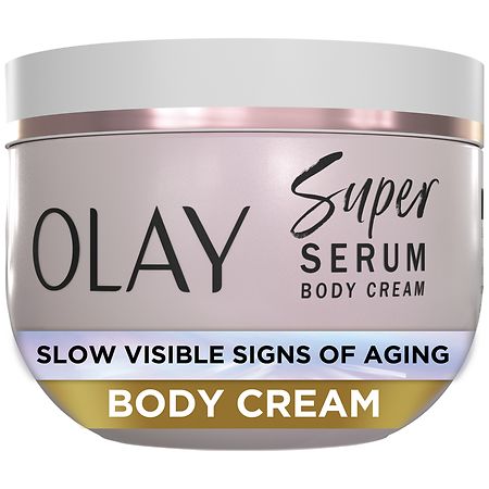 Olay Super Serum Body Cream Sweet Vanilla & Soft Wood