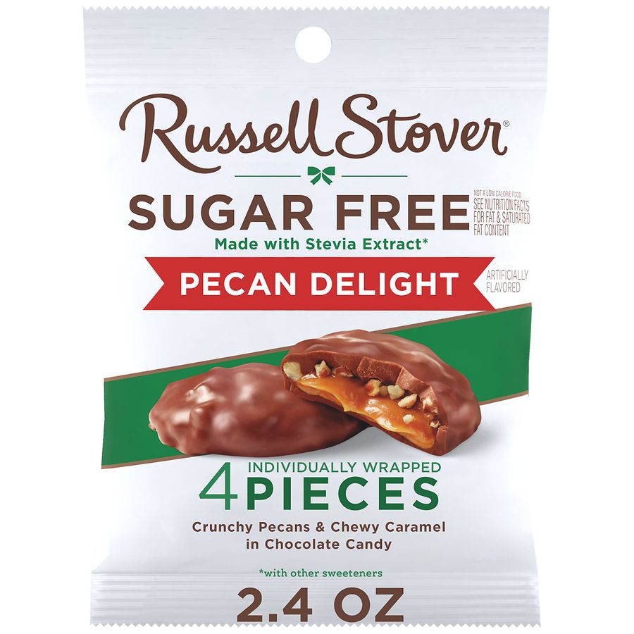Russell Stover Sugar Free Pecan Delight Chocolate Candy