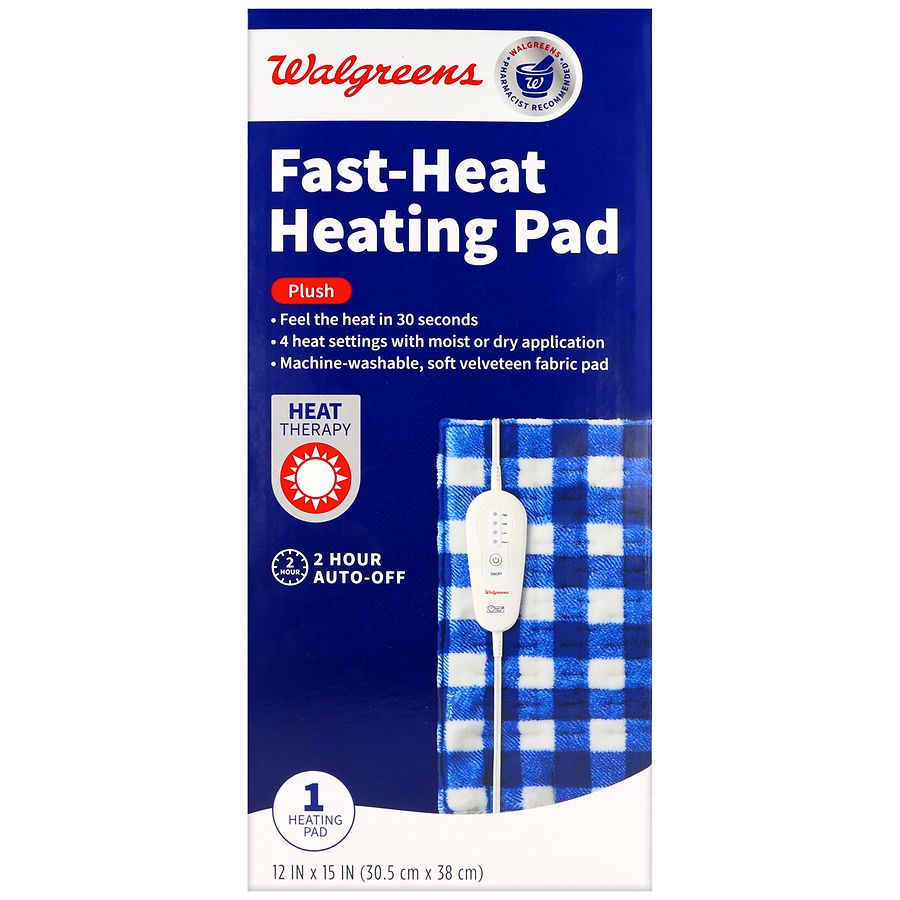 Walgreens Fast-Heat Heating Pad