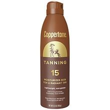 Coppertone Tanning Sunscreen Spray, SPF 15 | Walgreens