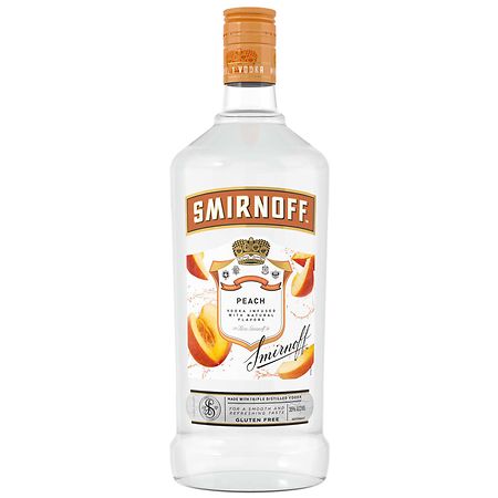 Smirnoff Peach Vodka Infused With Natural Flavors