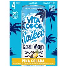 Vita Coco Spiked with Captain Morgan Pina Colada | Walgreens