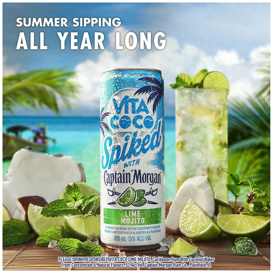 Vita Coco Spiked with Captain Morgan Lime Mojito | Walgreens