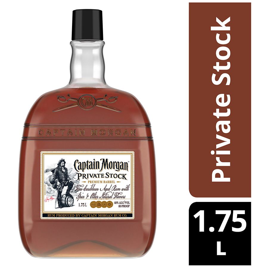 値下げ 旧ボトル Captain Morgan Private Stock ラム Captain Morgan Private Stock Rum | Walgreens