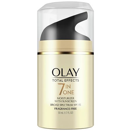 Olay Total Effects Anti-Aging Face Moisturizer with SPF 15 Fragrance-Free