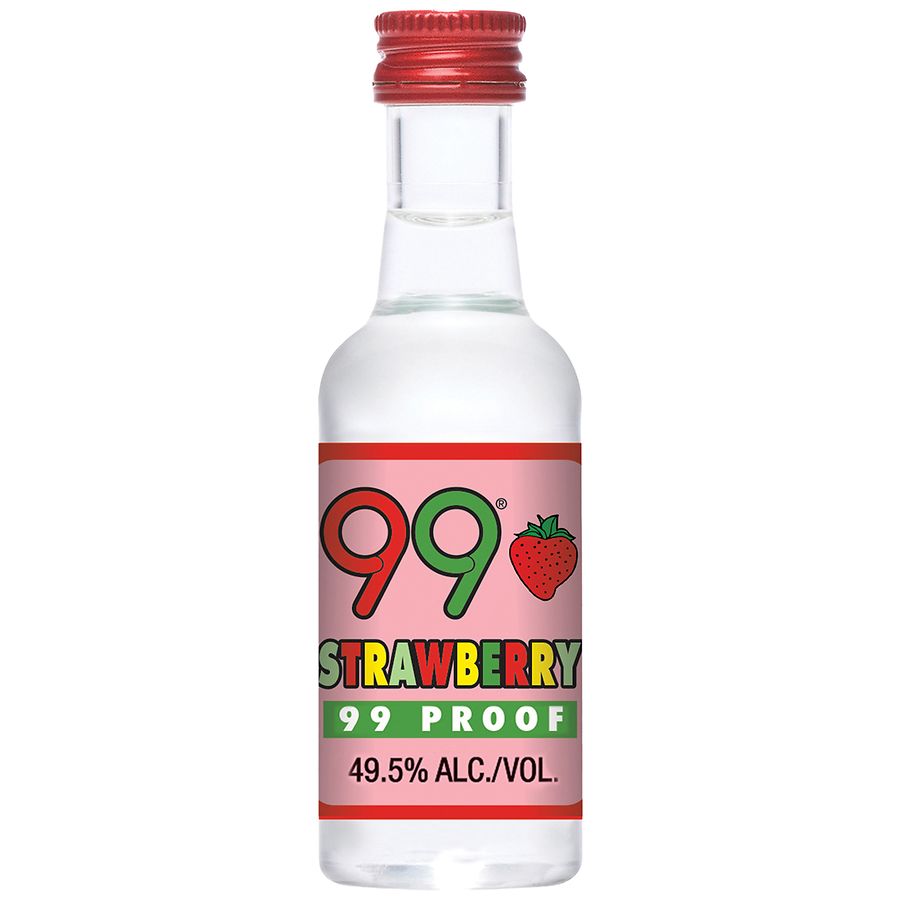 99 Brand Strawberry Liqueur Bottle, 99 Proof | Walgreens
