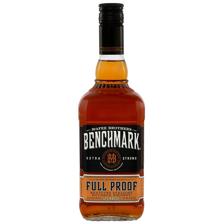 Benchmark Full Proof Kentucky Straight Bourbon Whiskey, 125 Proof ...